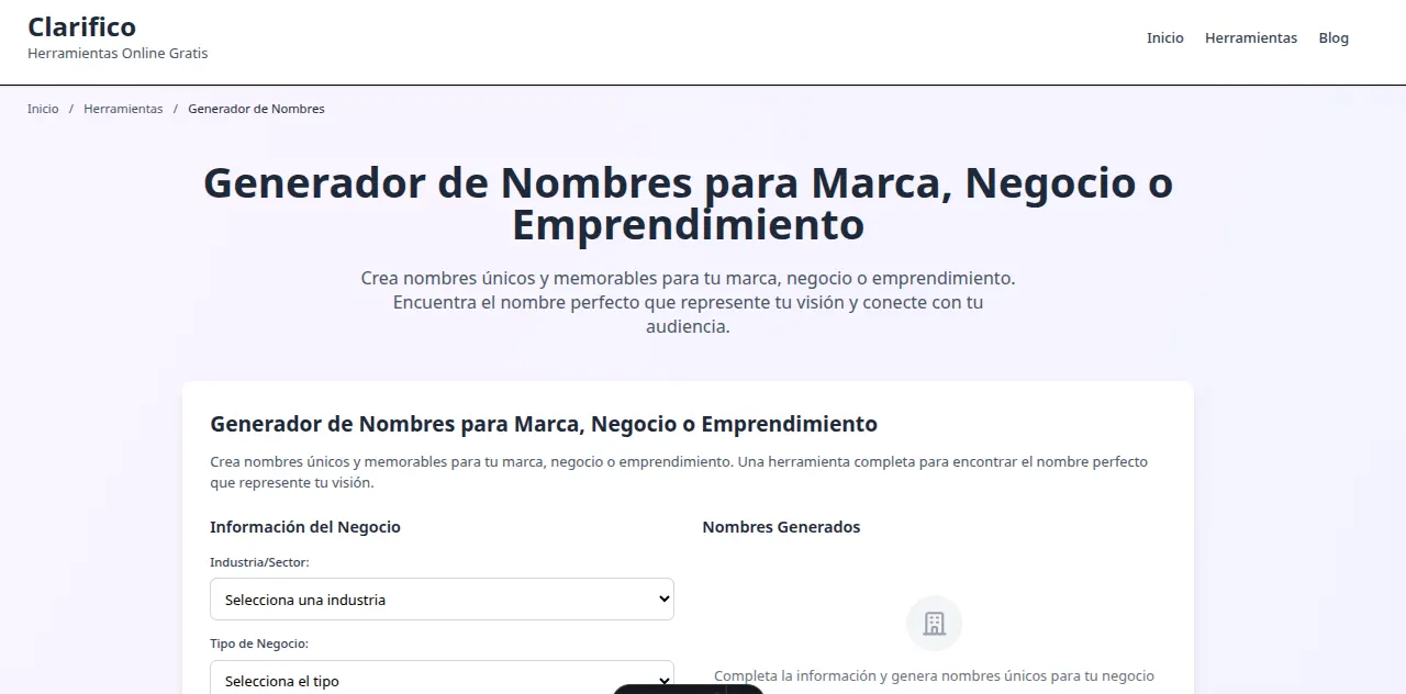 Generador de Nombres